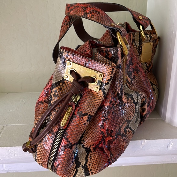 Michael Kors Python Handbag - Picture 6 of 13